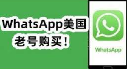 如何获取美国WhatsApp:3到5年老号且保证耐用?